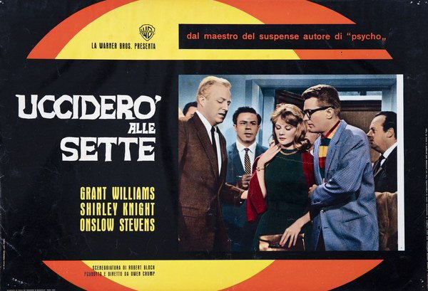 Fotobusta 3 per il film Ucciderò alle sette (1962)