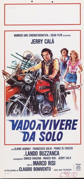 Vado a vivere da solo - Locandina 1