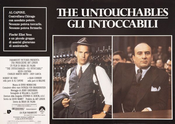 Fotobusta 3 per il film The Untouchables - Gli intoccabili (1987)