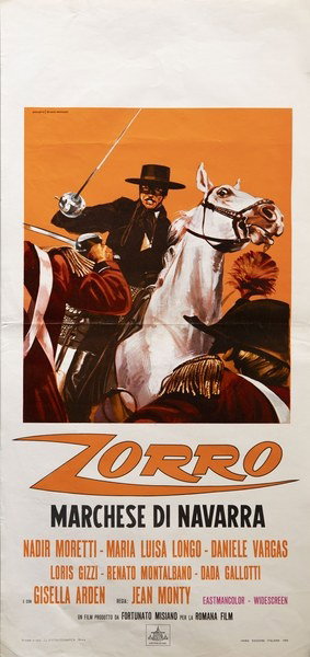 Zorro marchese di Navarra - Locandina 1