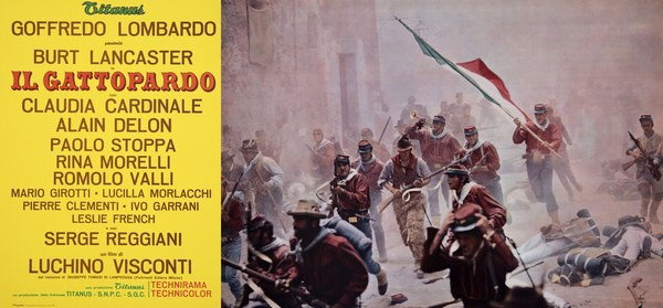 Fotobusta 5 per il film Il gattopardo (1963)
