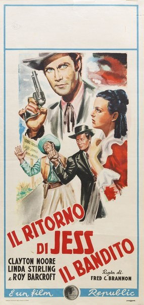 Locandina 2 per il film Il ritorno di Jess il bandito (1947)