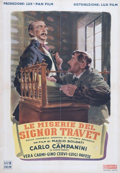 Le miserie del signor Travet