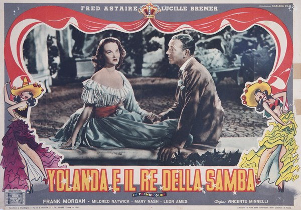 Fotobusta 3 per il film Jolanda e il re della samba (1945)