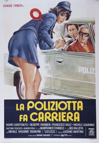 Locandina 2 per il film La poliziotta fa carriera (1976)