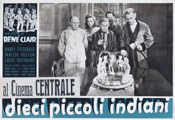 Dieci piccoli indiani - Fotobusta 1