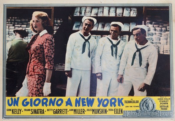 Fotobusta 2 per il film Un giorno a New York (1949)