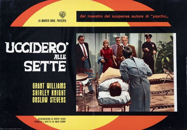 Fotobusta 2 per il film Ucciderò alle sette (1962)