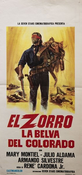 El Zorro - La belva del Colorado - Locandina 1
