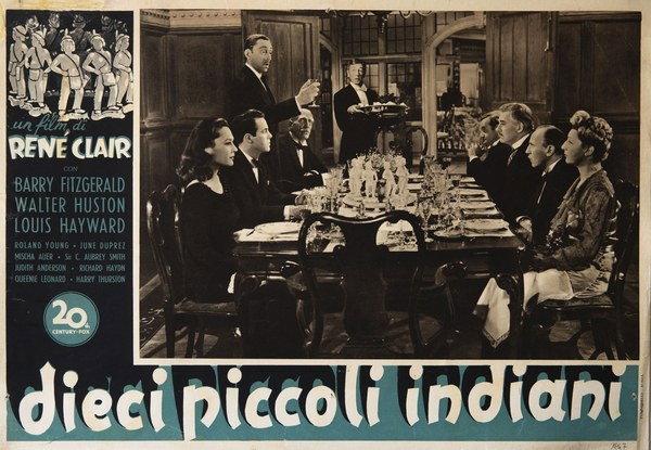 Fotobusta 4 per il film Dieci piccoli indiani (1945)