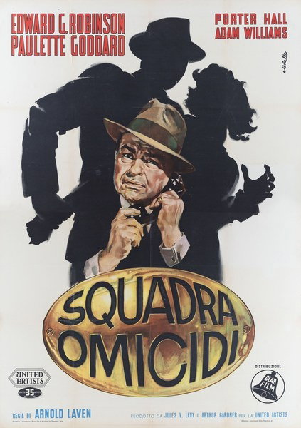 Squadra omicidi - Manifesto 2