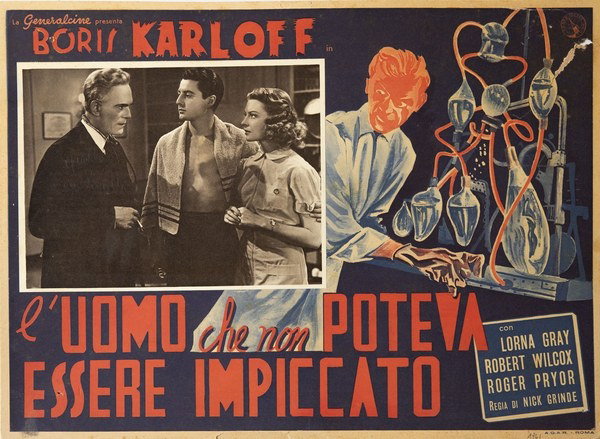 L'uomo che non poteva essere impiccato - Fotobusta 1
