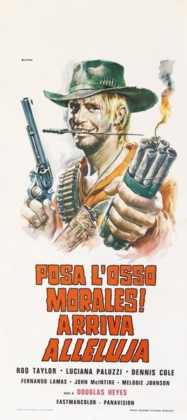 Posa l'osso Morales! Arriva alleluja - Lobby Card 1