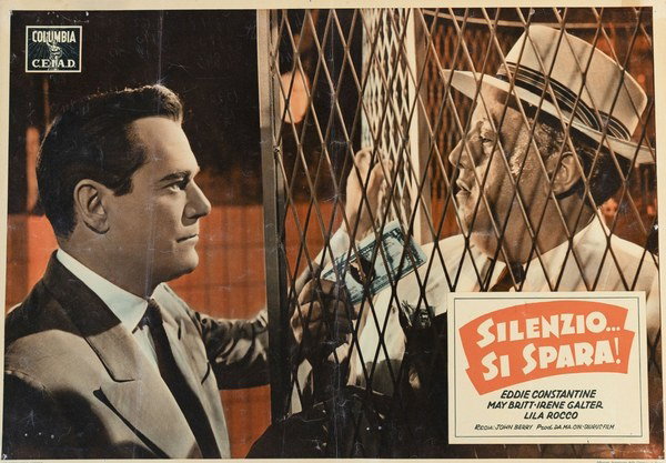Fotobusta 4 per il film Silenzio... si spara! (1955)