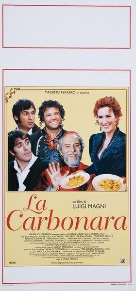 La carbonara - Locandina 1