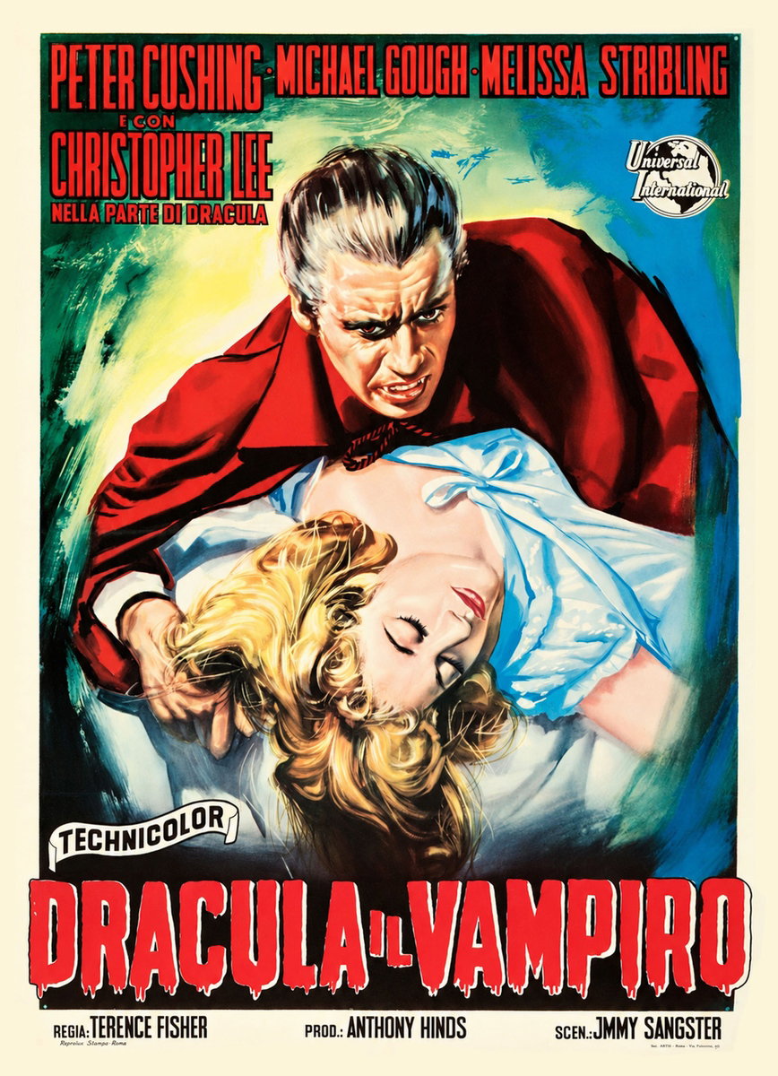 Poster 3 for the film Dracula (1958)