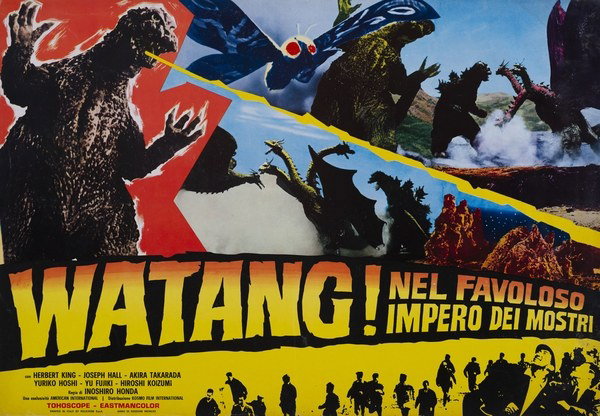 Lobby Card 2 for the film Mothra vs. Godzilla (1964)