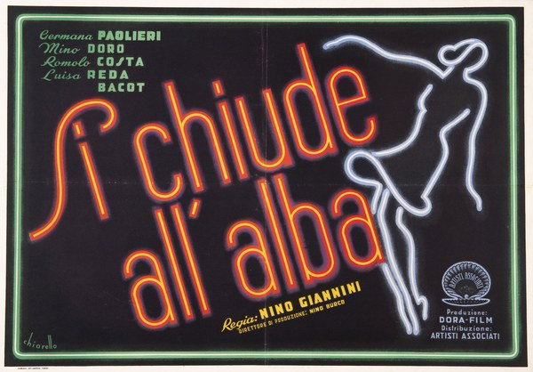 Fotobusta 5 per il film Si chiude all'alba (1945)
