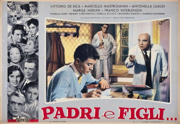 Fotobusta 6 per il film Padri e figli (1957)