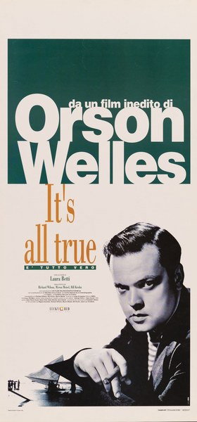 Locandina 1 for the film It's All True (È tutto vero) (1942), painted by Interno zero