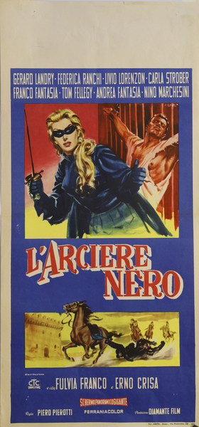 The Black Archer - Lobby Card 1