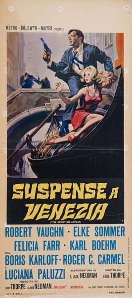 The Venetian Affair - Lobby Card 1