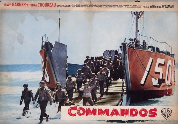 Fotobusta 8 per il film Commandos (1958)