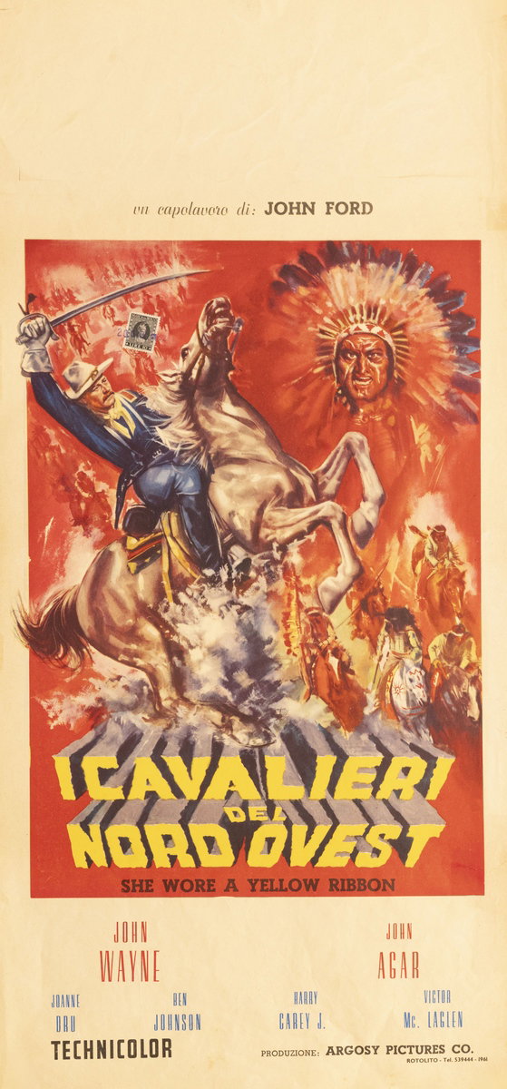 Locandina 4 for the film She Wore a Yellow Ribbon (1949)