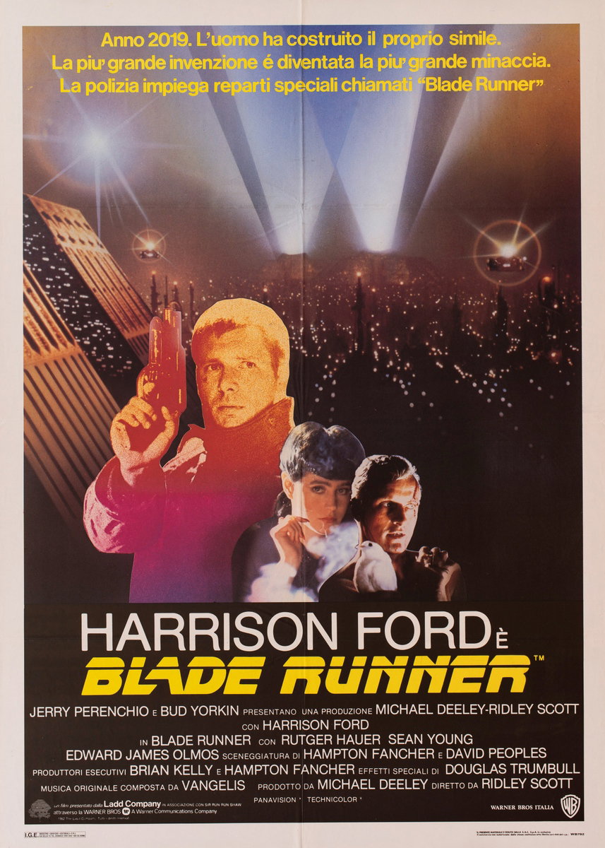 Poster 2 for the film Blade Runner (1982)