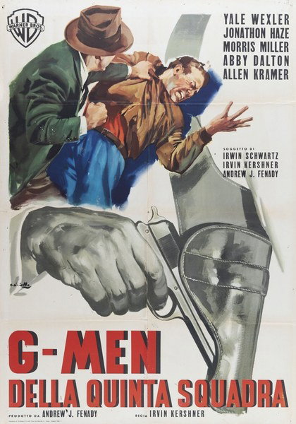 G-Men della V squadra - Manifesto 1