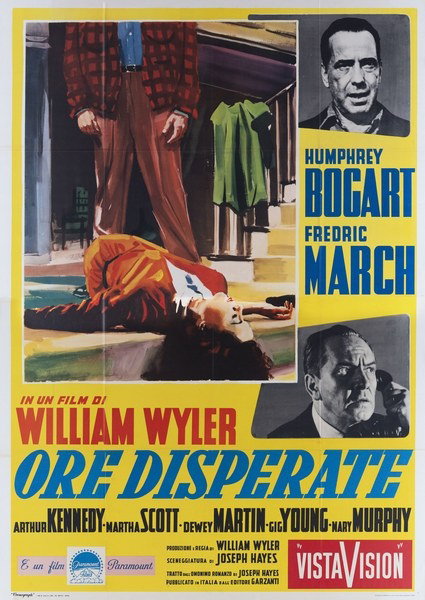 Manifesto 4 per il film Ore disperate (1955)