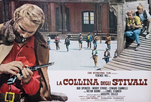 Fotobusta 5 per il film La collina degli stivali (1969)