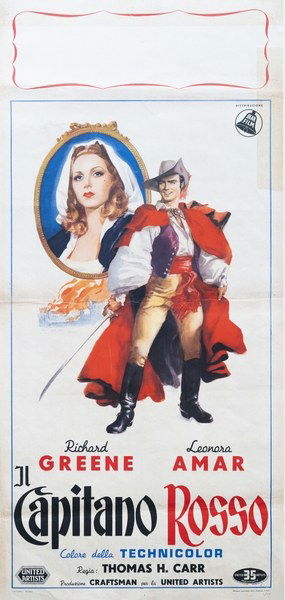 Il capitano rosso - Lobby Card 1