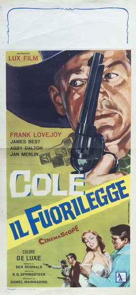 Cole Younger, Gunfighter - Lobby Card 1