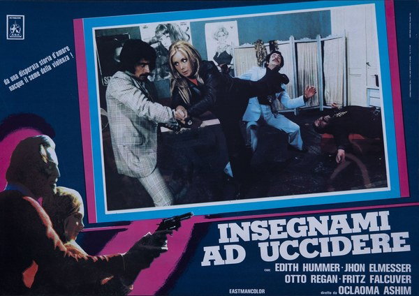 Fotobusta 3 per il film Insegnami ad uccidere (1973)