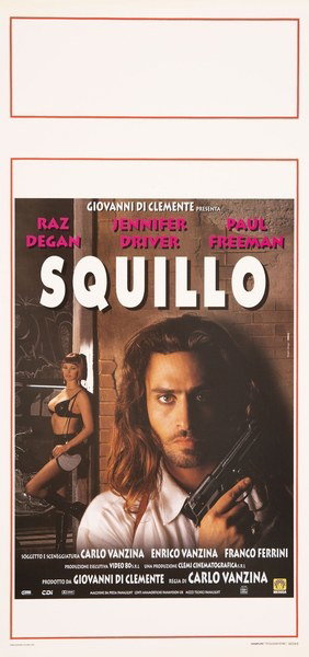 Locandina 1 for the film Squillo (1996), painted by Petrollo Massimo (Maxy)