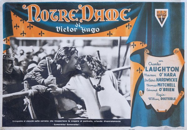 Fotobusta 3 per il film Notre Dame (1939)