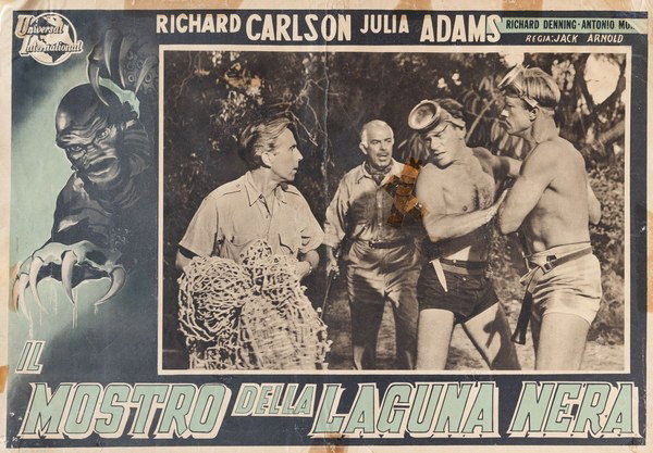 Lobby Card 2 for the film Creature from the Black Lagoon (1954)