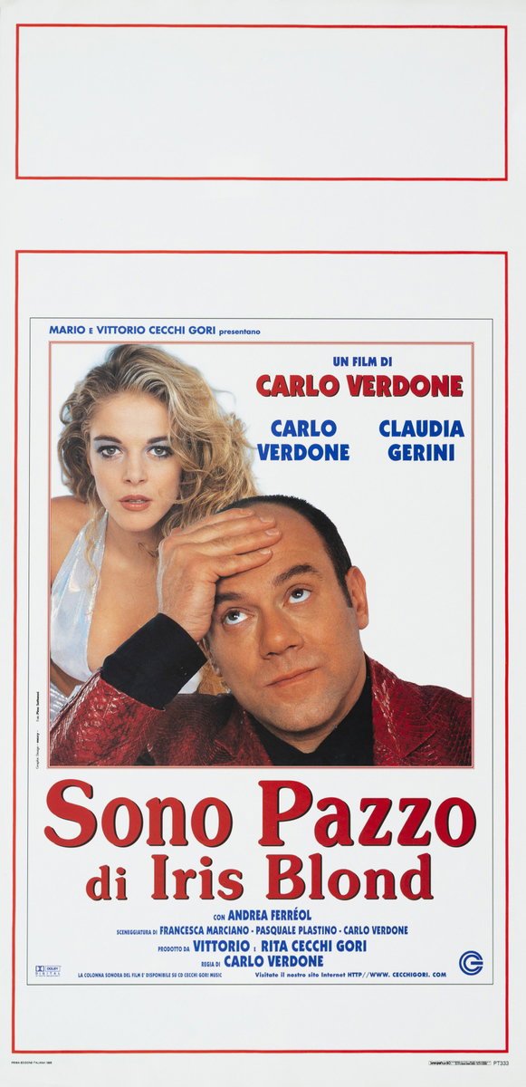 Sono pazzo di Iris Blond - Locandina 1
