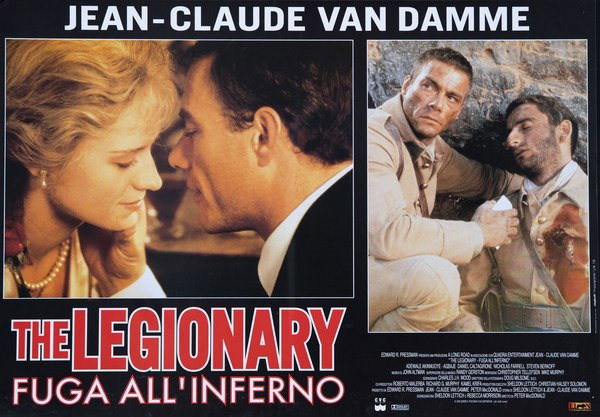 Fotobusta 2 per il film The Legionary - Fuga all'inferno (1998)