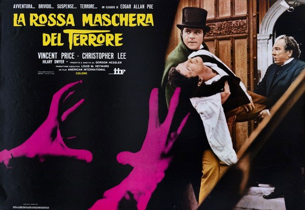 Fotobusta (Lobby Card) 3 for the film The Oblong Box (1969)