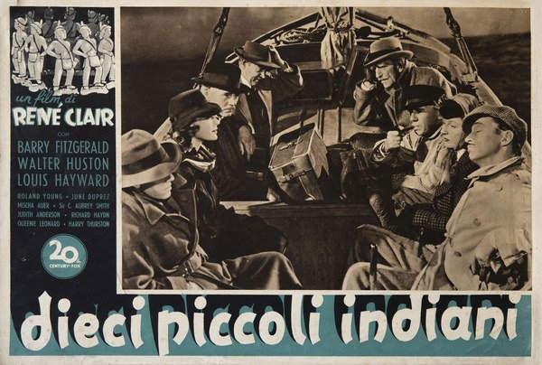 Fotobusta 3 per il film Dieci piccoli indiani (1945)