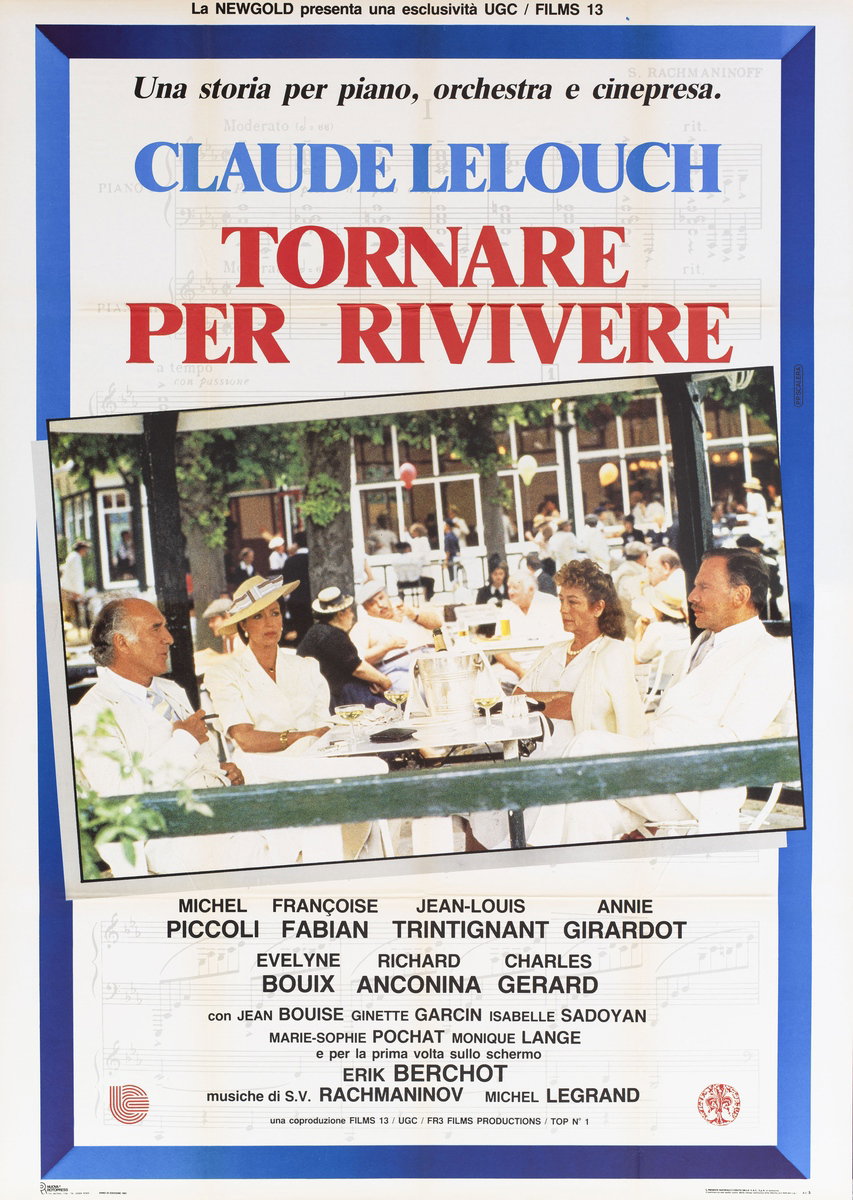 Manifesto 2 per il film Tornare per rivivere (1985), dipinto da Pierpaolo Scalera (visual)