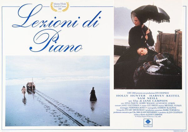 Fotobusta (Lobby Card) 1 for the film Lezioni di piano (1993)