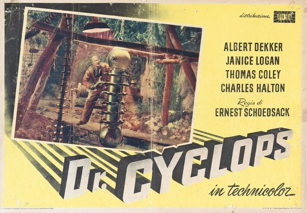 Fotobusta 2 per il film Dr. Cyclops (1940)