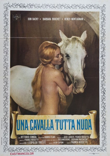 Poster 3 for the film The All-Naked Horse (1972)