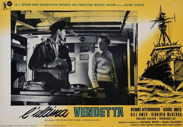 Fotobusta 5 per il film L'ultima vendetta (1955)