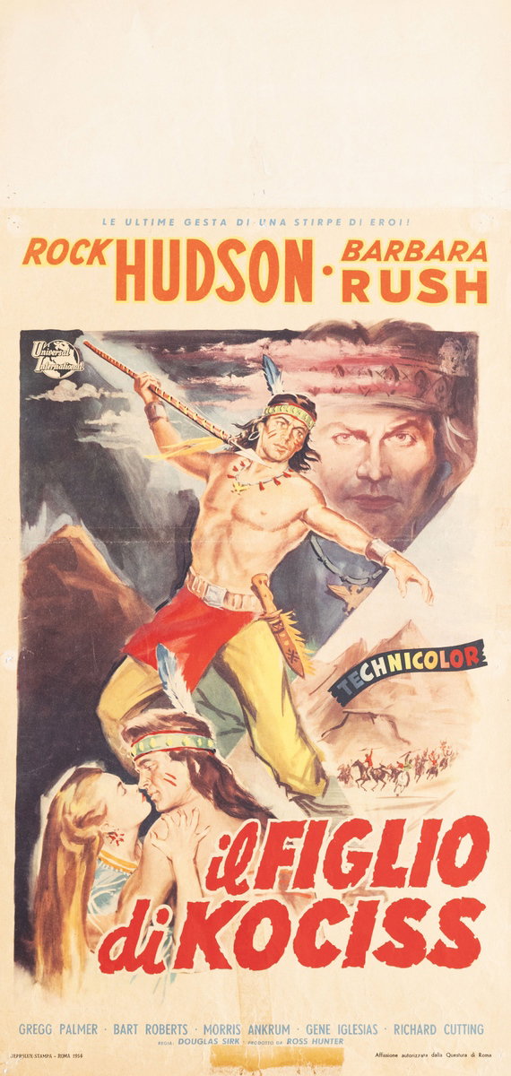 Locandina 2 per il film Il figlio di Kociss (1954)