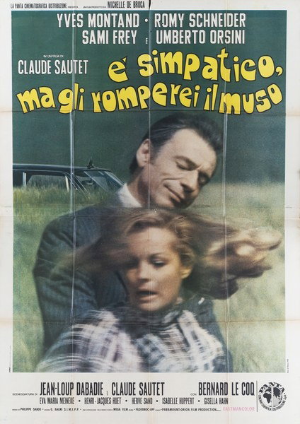 Manifesto 2 per il film È simpatico, ma gli romperei il muso (1972)