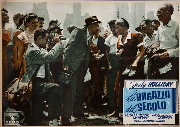 Fotobusta 2 per il film La ragazza del secolo (1954)